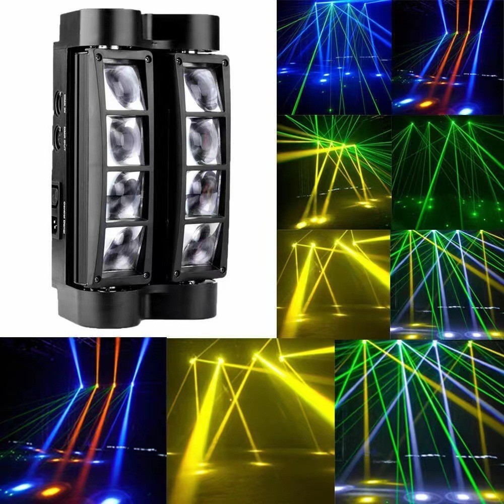 8Eyes RGBW Spider Moving Light