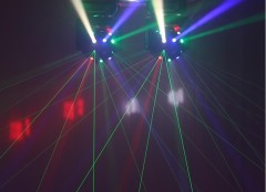 16LED Moving Head Light With Laser