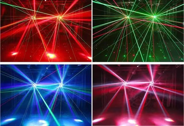 6Arms LED Moving Head Light with laser