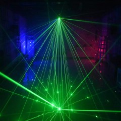 3Arms Moving Head Light with laser