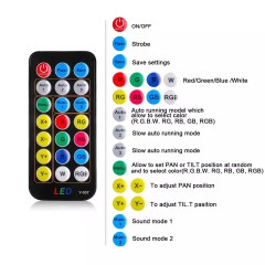 7LED Moving Head Light RGBW 4in1