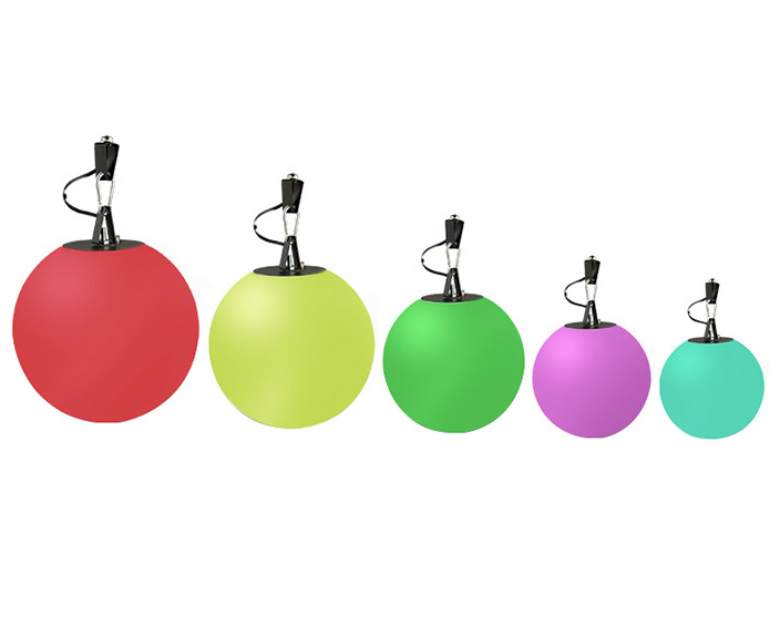 LED Kinetic Lefting  Ball  Light rgb