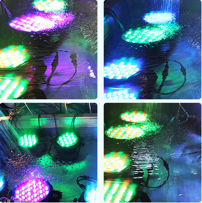 54*3W LED PAR Light RGBW IP65