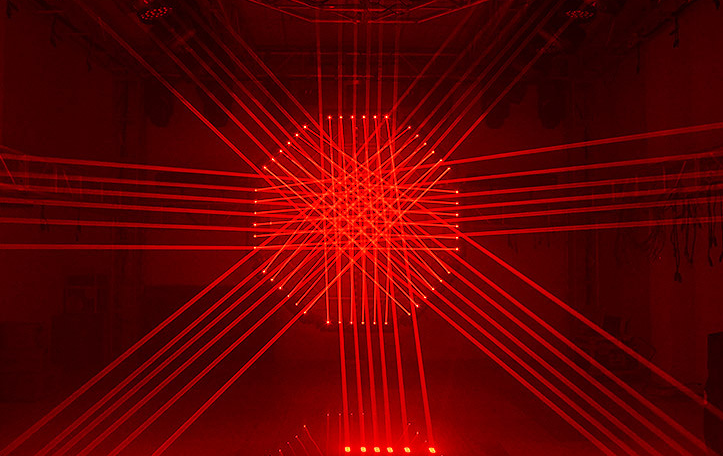 6Head RGB Moving Laser