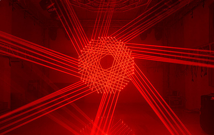 6Head RGB Moving Laser