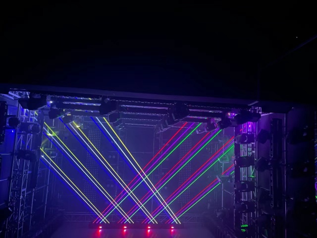 6Head RGB Moving Laser