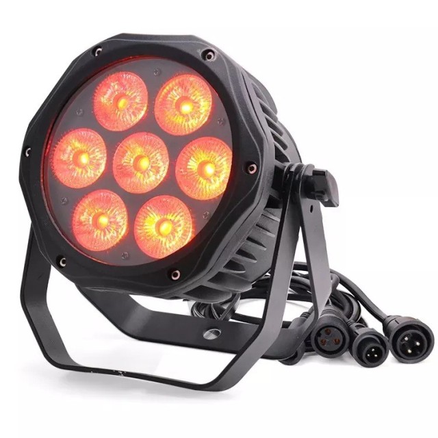 7LED PAR LIGHT RGBW 4IN1 IP65