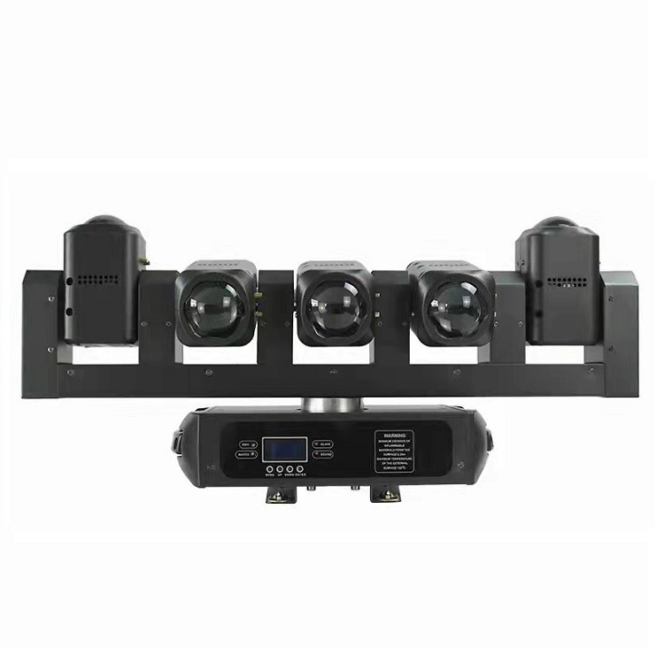 5Eyes Moving Head Light with strobe effect