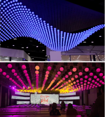 LED Kinetic Lefting  Ball  Light rgb