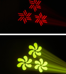 6bee eyes+80w led moving light 3prism