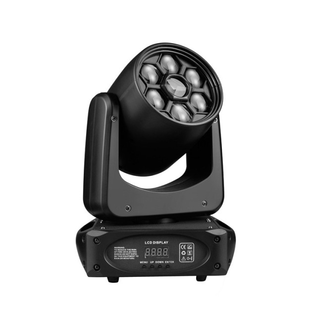 6bee eyes+80w led moving light 3prism