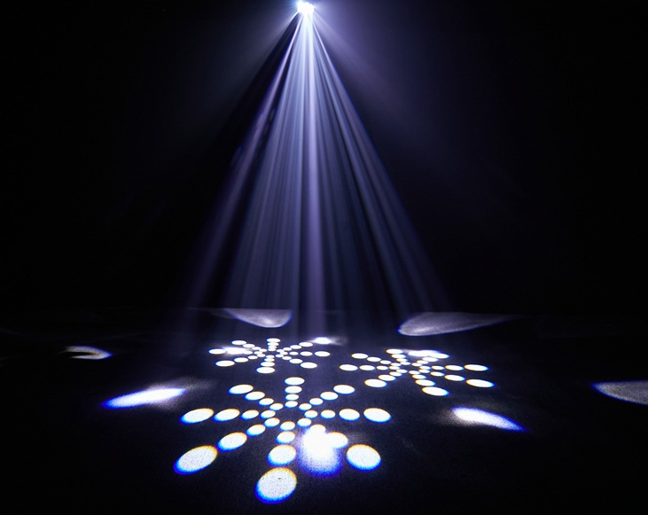 6bee eyes+80w led moving light 3prism
