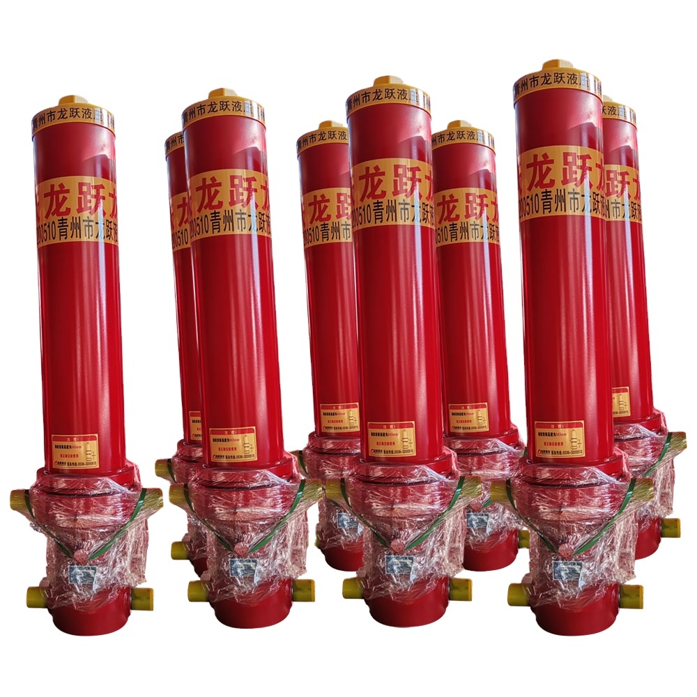 Muti-stage Single Acting Telescopic Hydraulic Cylinders For Dump Truck,Muti-stage Single Acting Telescopic Hydraulic Cylinders For Dump Truck