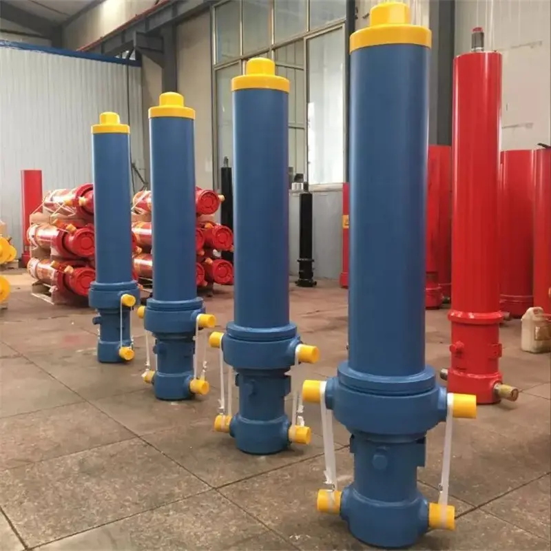 Muti-stage Single Acting Telescopic Hydraulic Cylinders For Dump Truck,Muti-stage Single Acting Telescopic Hydraulic Cylinders For Dump Truck