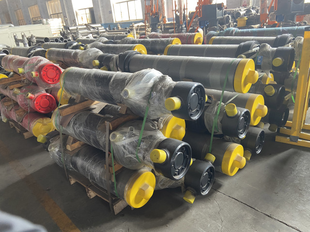 Factory High Quality Customized High Quality Single Acting Telescopic Hydraulic Cylinders For Dump Truck