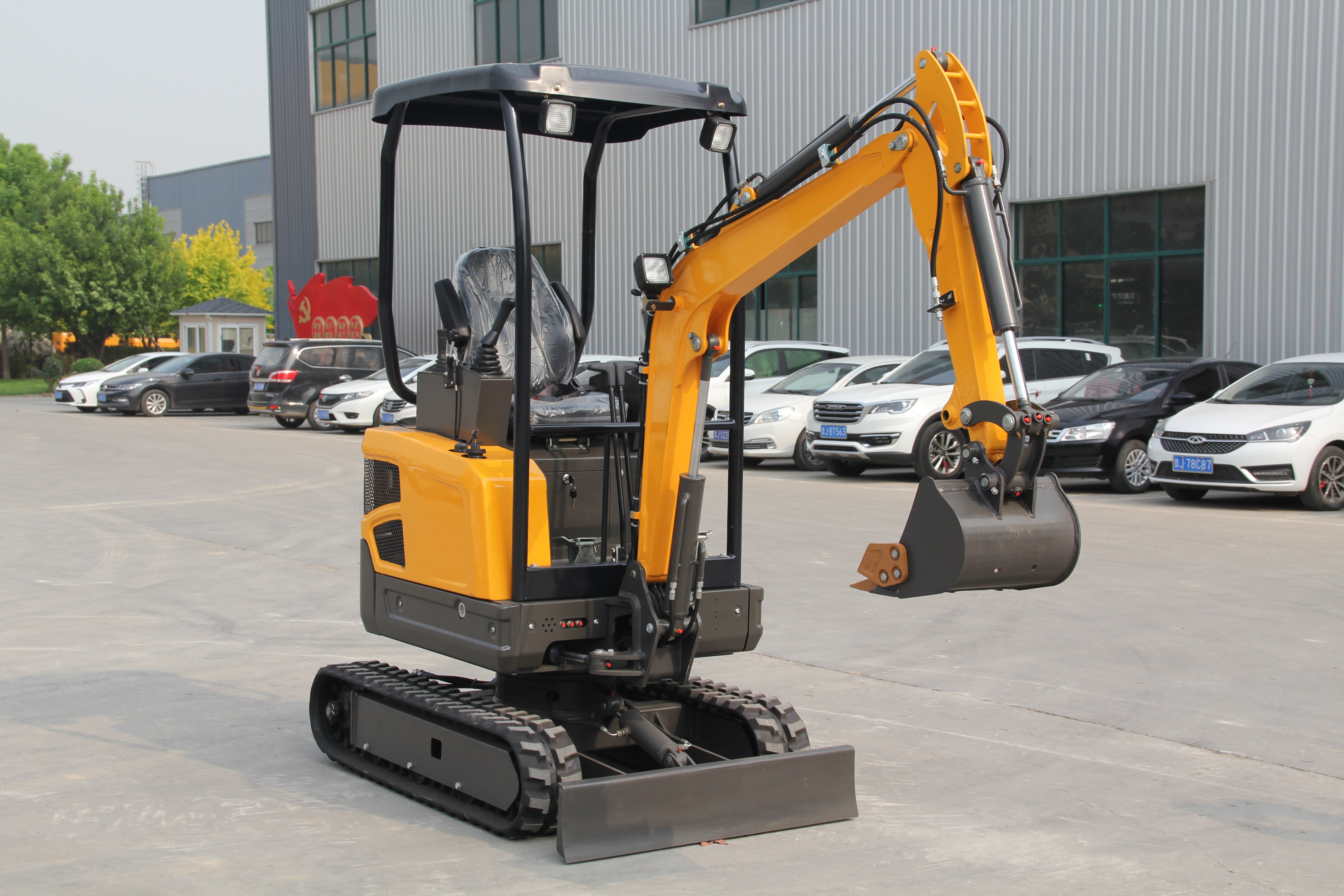 Mini escavadora de 1,5 toneladas KUBOTA EPA Engine Small Digger Crawler com toldo,Mini escavadora de 1,5 toneladas KUBOTA EPA Engine Small Digger Crawler com toldo