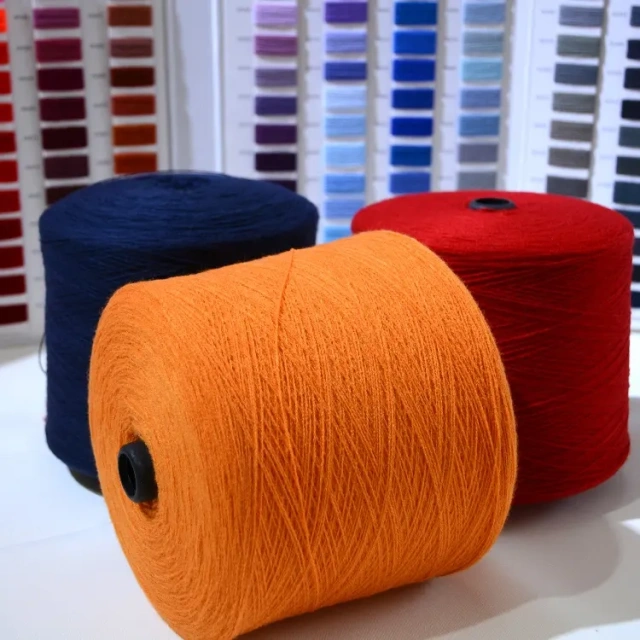 Factory supplier 100 dyed 2/28 acrylic knitting yarn