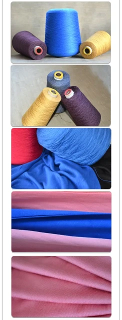100% viscose 30S/2 dyed yarn for knitting and weaving in Stock