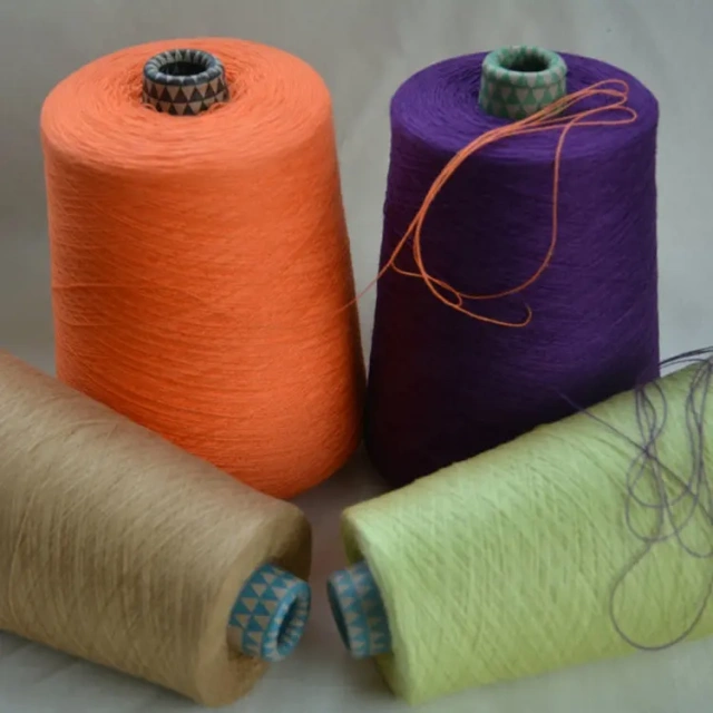 20S/2 30S/2 dyed viscose acrylic blended yarn Ring Spun factory wholesale