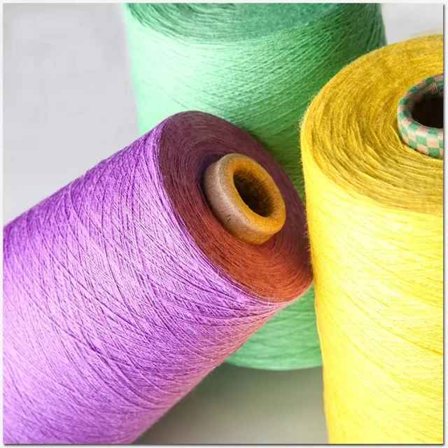 32S/2 dyed 50% cotton 50% Model Blended yarn Ring Spun factory wholesale