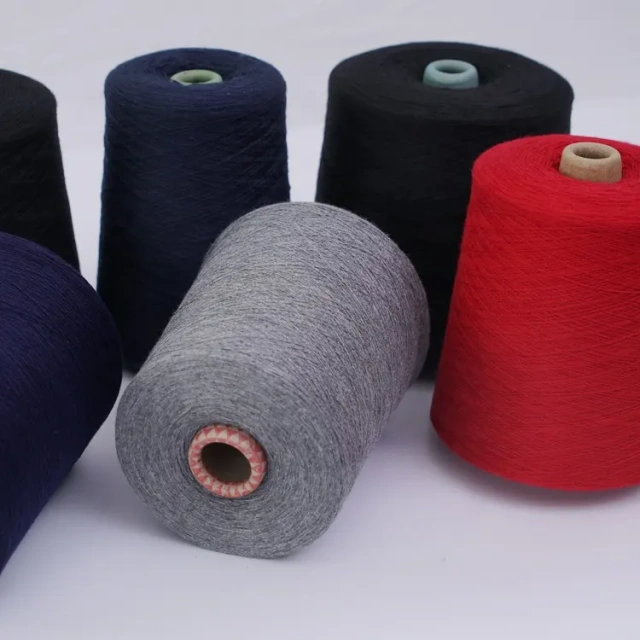 21S/2 32S/2 dyed Organic cotton yarn Ring Spun shandong hengtai factory wholesale