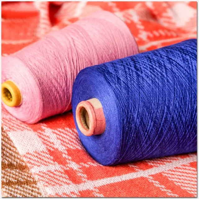 Top Dyed Cashmere Yarn Ring Spun Factory Wholesale