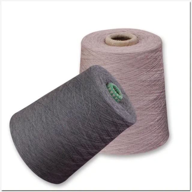 Hot Sale 48NM/2 Wool Spun Silk Blended Dyed Yarn