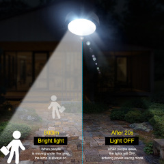 Milalit PIR Sensor Automatic Light Control 800lm Solar Shower Rose Shape Wall Light Weatherproof 61LED  Superbright Wall Light Li-ion Rechargeable Battery Lamp Outdoor Lamps for Garden Lounge Garage