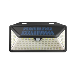 Milalit Solar Sensor Motion Light 102 LED High Brightness Waterproof 3 Sides Direction View Yard Path Lamps for Home Outdoor Garden IP65
