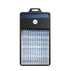 Milalit 2Watt Solar 50LED Lamp Optical Acrylic Lens Sunlight Powered Outdoor Lighting Gardening Wall Mount Wireless Square Fence Lights
