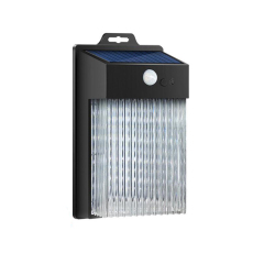 Milalit 2Watt Solar 50LED Lamp Optical Acrylic Lens Sunlight Powered Outdoor Lighting Gardening Wall Mount Wireless Square Fence Lights