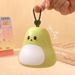 Milalit Avocado Green USB Rechargeable Color Changeable Night Light New Cute Cartoon Animal Hanging LED Table Lamp Bedroom Lovely Desk Sweet Light with Hook Mommy Night Lightsfor Children Mommy Nursing Reading