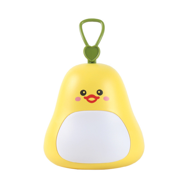 Milalit Avocado Green USB Rechargeable Color Changeable Night Light New Cute Cartoon Animal Hanging LED Table Lamp Bedroom Lovely Desk Sweet Light with Hook Mommy Night Lightsfor Children Mommy Nursing Reading