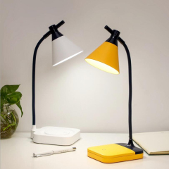 Milalit Eye Protective LED Reading Lamp Indoor Bedroom Study Modern Simple Touch Switch Table Desk Dim Light for Children Kids Office Modern Table Desk LED Reading Light Touch Switch High Bright Rechargeable Portable Present Gift Night Lamp for Christmas
