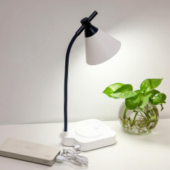 Milalit Eye Protective LED Reading Lamp Indoor Bedroom Study Modern Simple Touch Switch Table Desk Dim Light for Children Kids Office Modern Table Desk LED Reading Light Touch Switch High Bright Rechargeable Portable Present Gift Night Lamp for Christmas
