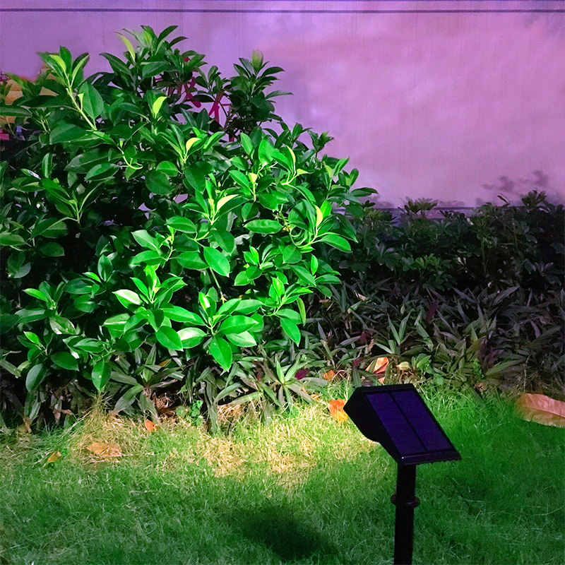 Milalit Solar RGB Color Changeable Outdoor Change Spot Lighting Garden Yard 20LED Wall Mount High Brightness Dimming Automatical Turn On Lights