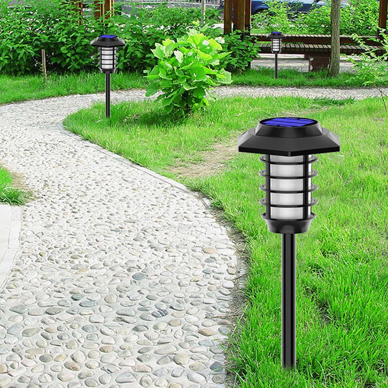 Milalit Outdoor Solar Flickering Flame Light 66LED 48LED Dancing Fire Lawn Lighting Waterproof IP65 Torch Lamp for Garden Pathway Yard Christmas Halloween Festival