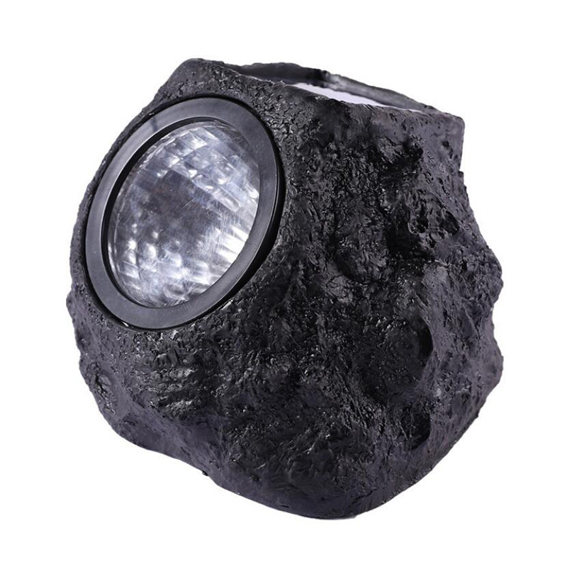 Milalit Solar LED Outdoor Decorative Super Bright Garden Rock Lawn Lights IP65 Waterproof Resin Pathway Fake Stone Lamp Spotlights for Garden Yard Walkway Pathway Patio Driveway
