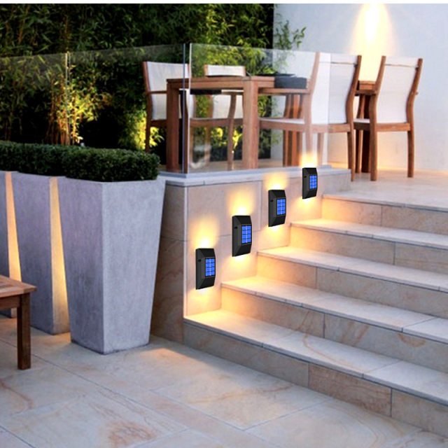 Milalit Modern Solar 6 LED Wall Wash Street Light Up Down Two Sides Illumination IP65 Flexible Smart Washer Security Lamp Outside Lighting Wall Mounted Outdoor for Home Restaurant Hotel Bar Balcony