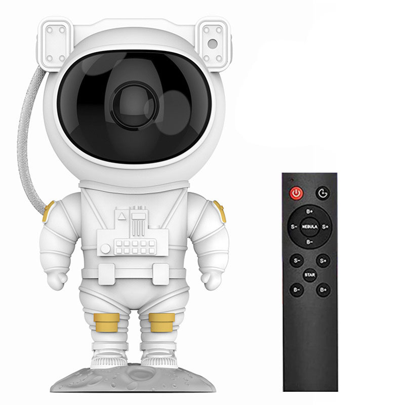 Milalit Astronaut Galaxy Light Projector Space Buddy Projector Night Light for Bedroom with Remote Control and Timer Astro Alan Star Ceiling Projector Spaceman Evening Lamp for Gaming Room Home Theater Birthday Valentine's Day
