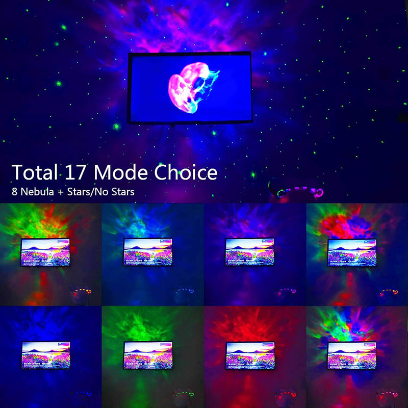 Milalit Astronaut Galaxy Light Projector Space Buddy Projector Night Light for Bedroom with Remote Control and Timer Astro Alan Star Ceiling Projector Spaceman Evening Lamp for Gaming Room Home Theater Birthday Valentine's Day