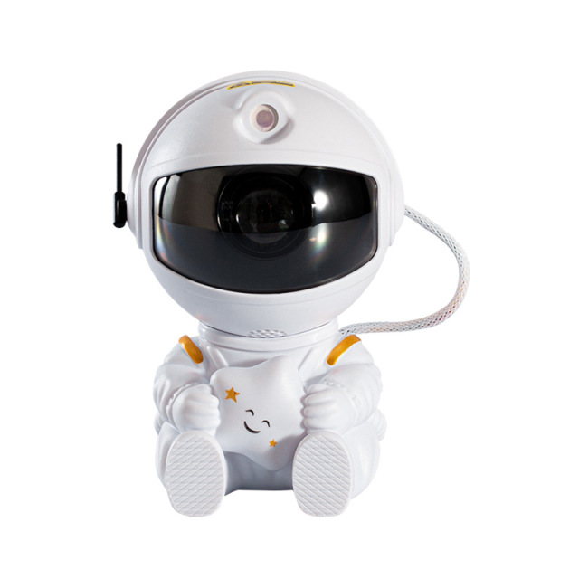 Milalit Astronaut Held Star Projector Nebula Galaxy Projector Starry Sky Night Light Remote Control and 360°Rotation Magnetic Head Nebula Lamp for Boys and Girls Bedroom Kids Ceiling Game Room Home Theater Decoration