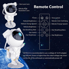 Milalit Astronaut Galaxy Light Projector Space Buddy Projector Night Light for Bedroom with Remote Control and Timer Astro Alan Star Ceiling Projector Spaceman Evening Lamp for Gaming Room Home Theater Birthday Valentine's Day