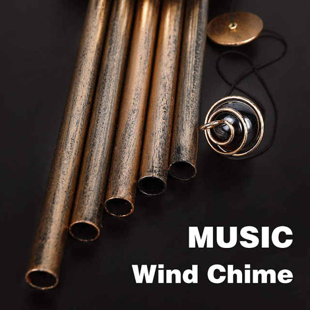 Milalit Solar Wind Chimes Outdoor Waterproof IP65 Hanging Aeolian Bell Hight Brightness LED Lamp with Moon Star Sun Shape Sunlight Powered Metal Iron Music Wind Chime with Crack Glass Ball Light