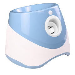 Milalit Dog Ball Thrower Launcher Automatic USB Rechargeable Balls Thrower Machine For Small Husky Golden Retriever Puppy Medium Big Dog Play Included Mini Tennis Balls