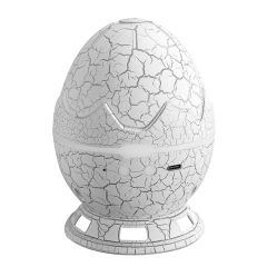 Milalit Wireless Bluetooth Dinosaur Egg Pattern Galaxy Star Egg Shell Projector Starry Sky Lamp Night Light with Nebula 360 degree Adjustable Remote Control Best Gift & Decoration for Children's and Adults' Bedroom