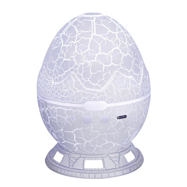 Milalit Wireless Bluetooth Dinosaur Egg Pattern Galaxy Star Egg Shell Projector Starry Sky Lamp Night Light with Nebula 360 degree Adjustable Remote Control Best Gift & Decoration for Children's and Adults' Bedroom