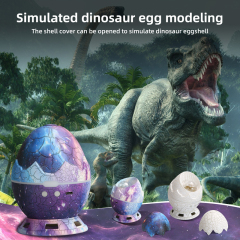 Milalit Wireless Bluetooth Dinosaur Egg Pattern Galaxy Star Egg Shell Projector Starry Sky Lamp Night Light with Nebula 360 degree Adjustable Remote Control Best Gift & Decoration for Children's and Adults' Bedroom