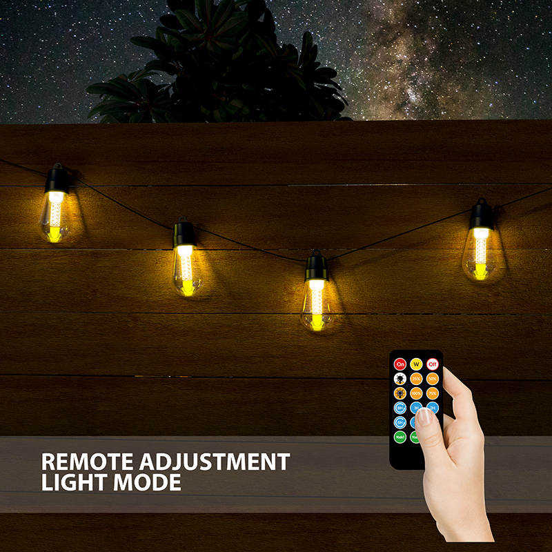 Milalit Smart Plug in S14 Waterproof Warm White 2000K String 25 Bulbs with Unique Diamonds LED Lamp Wick APP Remote Control Dimmer Timer for Christmas Halloween Birthday Party Decor