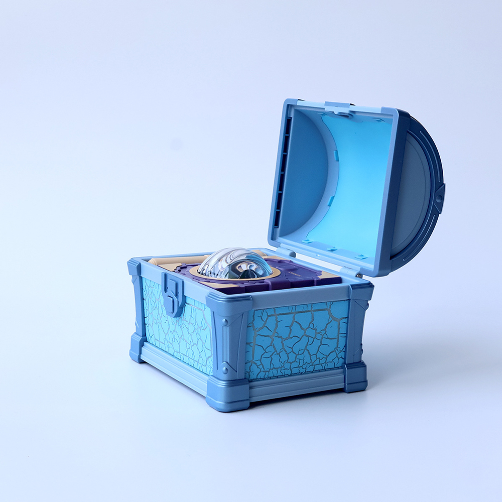 Milalit Bluetooth Treasure Chest Projector Light with White Noise Music Hidden Box Night Lamp with Timer Brightness Dimming Function for Kids Children Bedroom Living Room Decoration